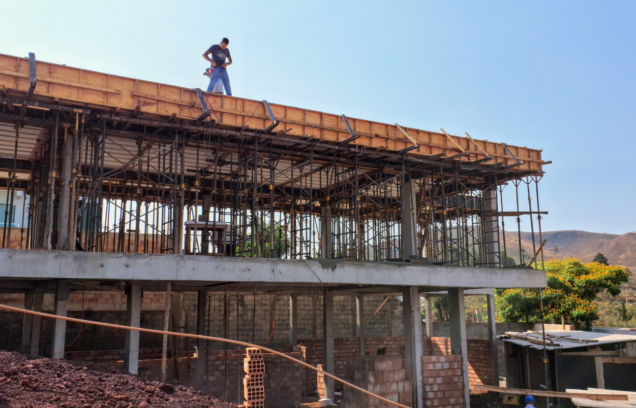 laje pré moldada com isopor protendida nova lima - oba iglumelejes